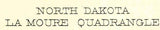1918 Topo Map of La Moure North Dakota