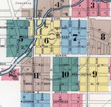 1894 Sanborn Map of Chambersburg Franklin County Pennsylvania