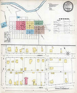 1895 Sanborn Map of Clarion County Pennsylvania