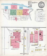 1897 Sanborn Map of Charleroi Washington County Pennsylvania