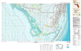 1988 Topo Map of Miami Florida