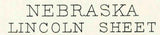 1897 Topo Map of Lincoln Nebraska Crete