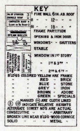 1888 Town Map of Eldred McKean County Pennsylvania