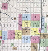 1888 Town Map of Erie County Pennsylvania