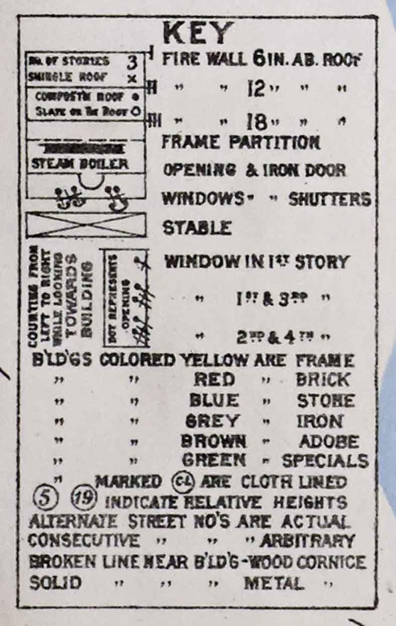 1888 Town Map of Erie County Pennsylvania