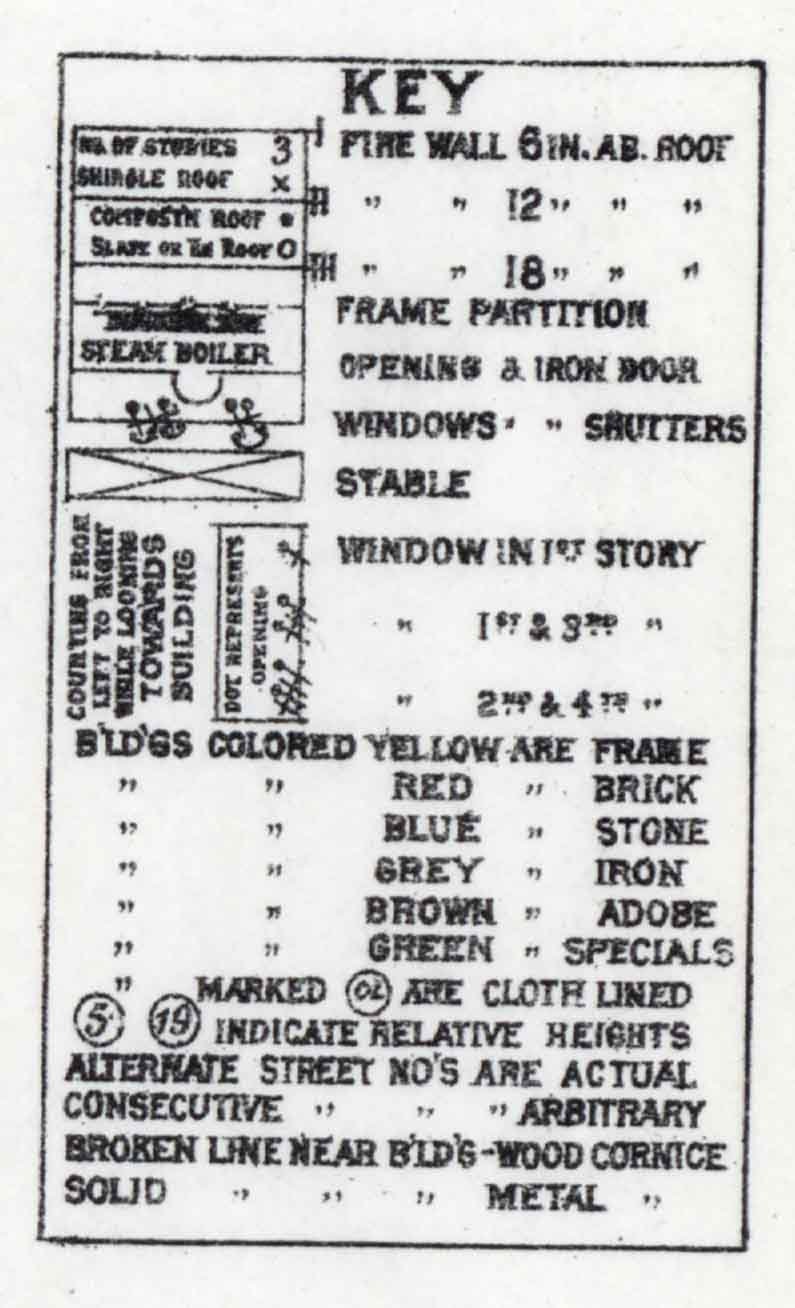 1891 Town Map of Danville Montour County Pennsylvania