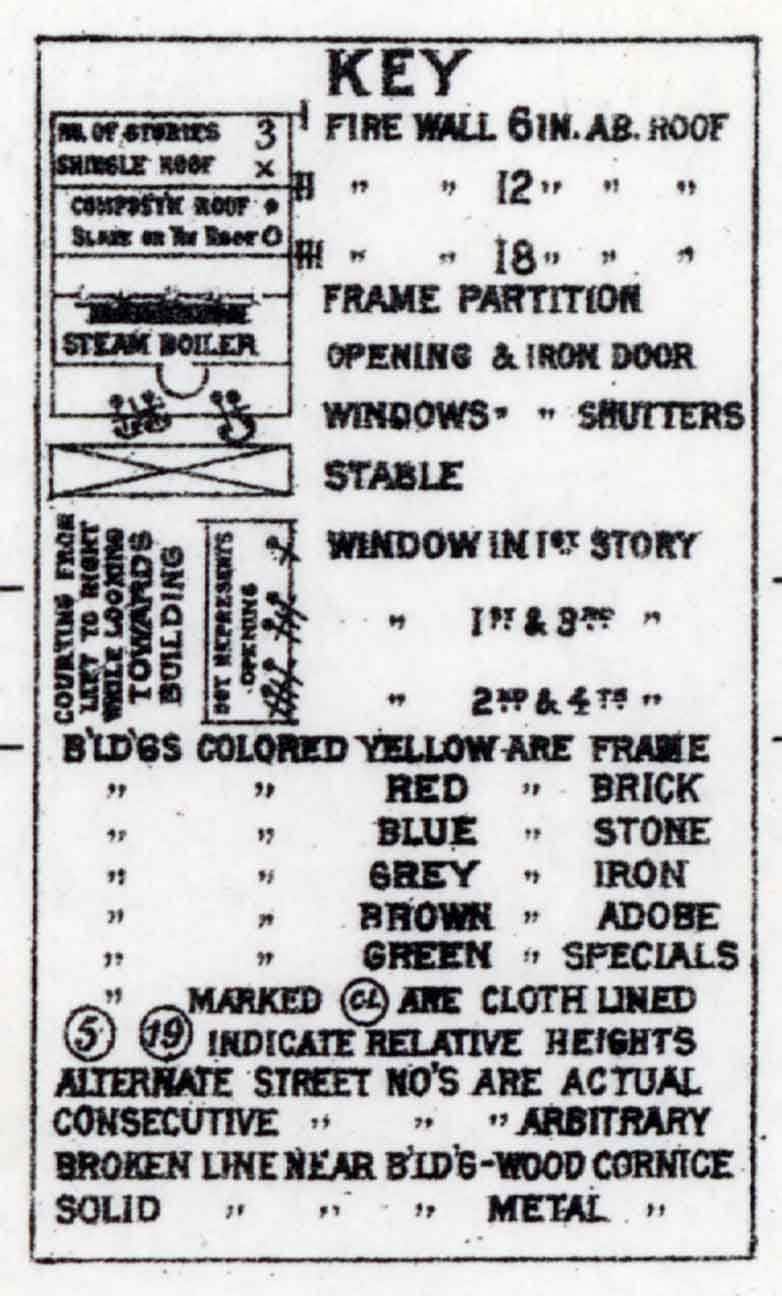 1891 Town Map of Derry Westmoreland County Pennsylvania