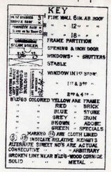 1891 Town Map of Edwardsville Luzerne County Pennsylvania