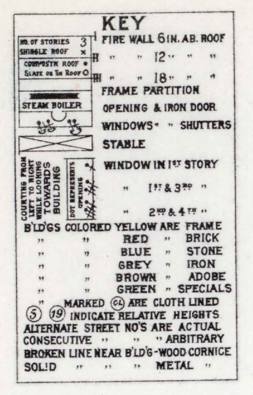 1892 Town Map of Emporium Cameron County Pennsylvania