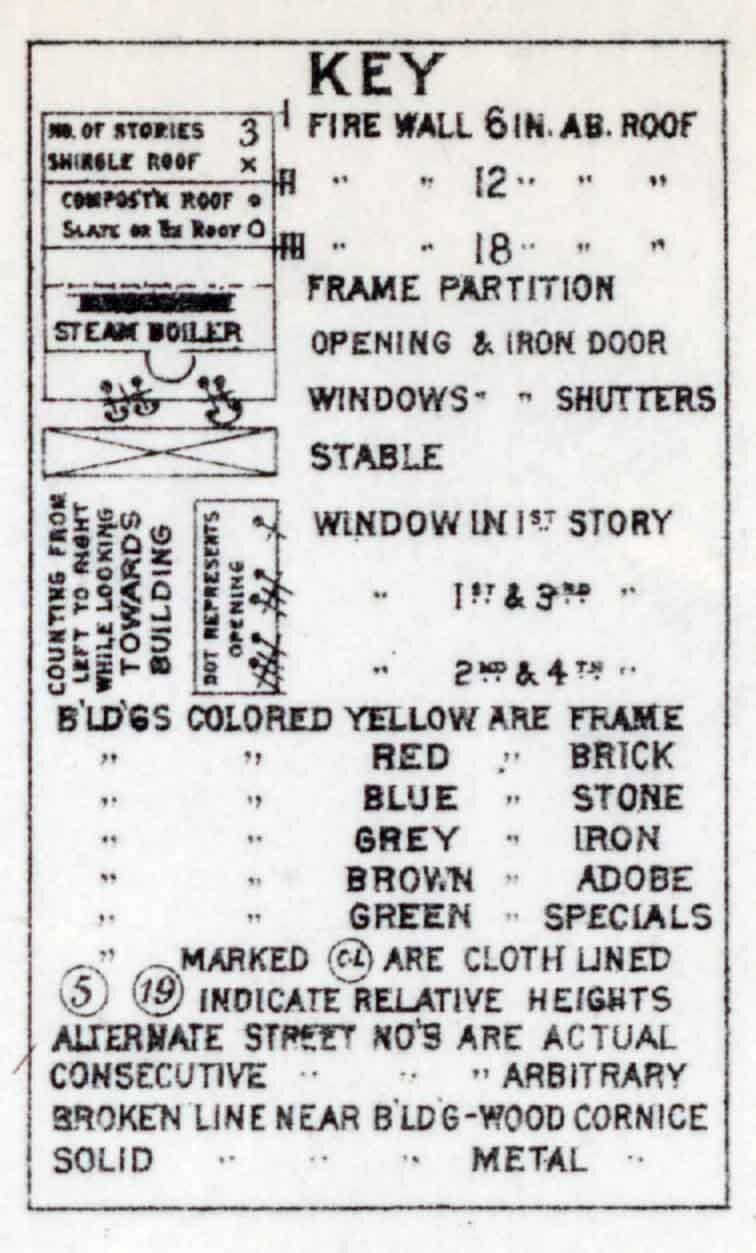 1895 Town Map of Elizabeth Allegheny County Pennsylvania