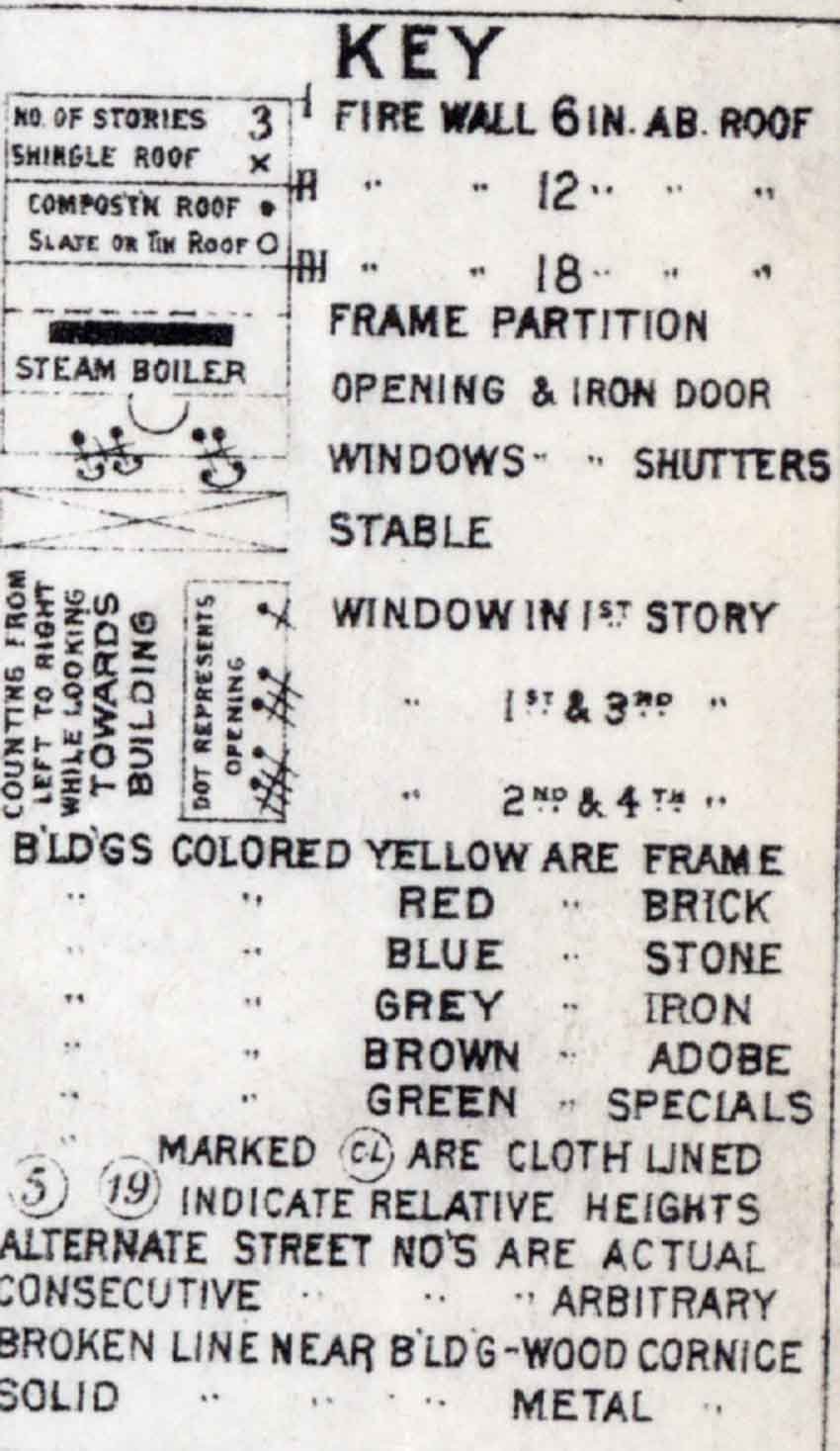1897 Town Map of Glen Lyon Luzerne County Pennsylvania