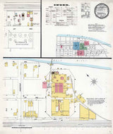 1898 Town Map of Coraopolis Allegheny County Pennsylvania