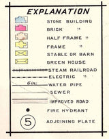 1914 Map of Atlantic City New Jersey