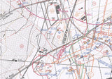 2008 Map of Quecreek Coal Mine Somerset County Pennsylvania Mine Disaster Area