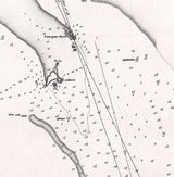 1810 Nautical Map of Lintin to Bocca Tigris China Pearl River