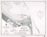 1976 Nautical Map of Cape Henlopen Delaware Breakwater Delaware