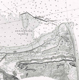 1976 Nautical Map of Cape Henlopen Delaware Breakwater Delaware