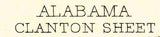 1891 Topo Map of Clanton Alabama