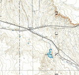 1891 Topo Map of Limon Colorado