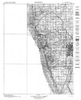 1899 Topo Map of West Denver Colorado