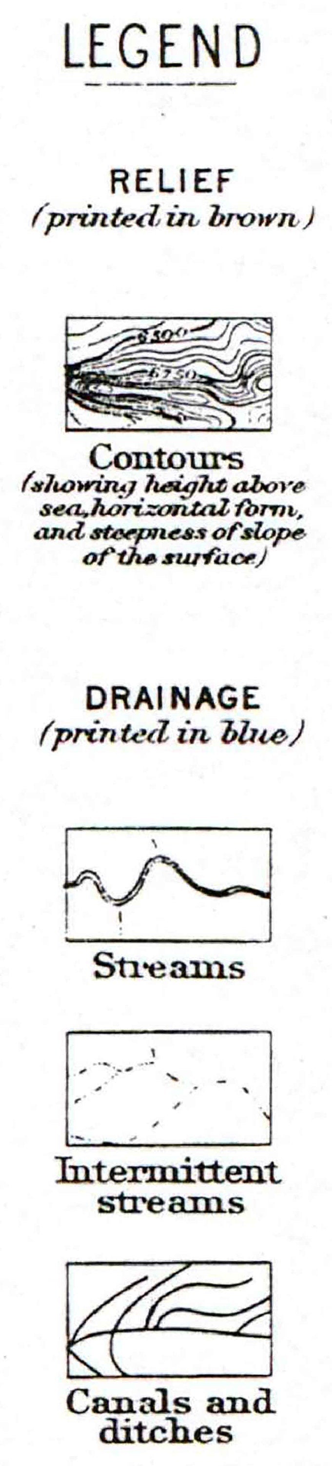 1899 Topo Map of West Denver Colorado