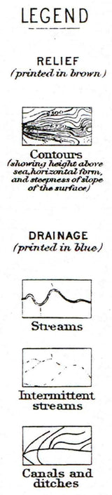 1899 Topo Map of West Denver Colorado