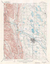 1906 Topo Map of Fort Collins Colorado