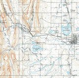 1906 Topo Map of Loveland Colorado Roosevelt National Forest