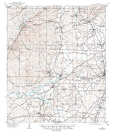 1910 Topo Map of Montevallo Alabama