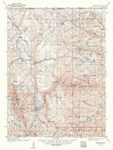 1916 Topo Map of Home Colorado