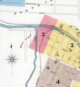 1894 Town Map of Irwin Westmoreland County Pennsylvania