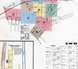 1895 Town Map of Jeannette Westmoreland County Pennsylvania