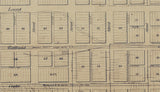 1961 Map of Centralia Borough Columbia County Pennsylvania