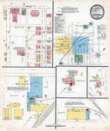 1896 Town Map of Lansdale Montgomery County Pennsylvania