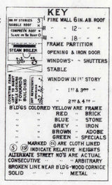 1896 Town Map of Lebanon County Pennsylvania
