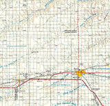 1954 Topo Map of Goodland Kansas Colby