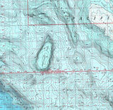 1957 Topo Map of San Clemente Island California