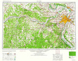 1962 Topo Map of St Louis Missouri