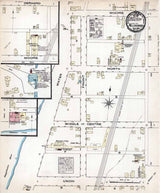 1884 Town Map of Millersburg Dauphin County Pennsylvania