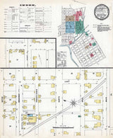 1897 Town Map of Meyersdale Somerset County Pennsylvania