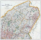 1895 Map of Maine Moosehead Lake and Aroostook County