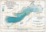 1898 Map of Green Lake Wisconsin