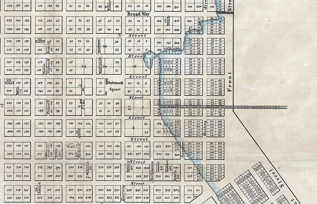 1849 Map of San Francisco