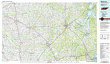 1986 Topo Map of McKenzie Tennessee Martin Paris