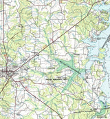 1986 Topo Map of McKenzie Tennessee Martin Paris