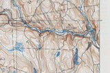 1892 Topo Map of Honesdale Pennsylvania Quadrangle