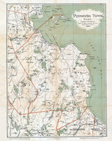 1891 Map of Plymouth Massachusetts