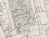 1896 Map of Saint Louis Missouri