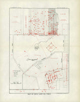 1906 Map of Sour Lake Oil Field Texas