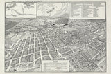 1926 Panoramic Map of Winchester Virginia